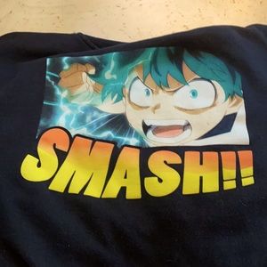 My hero academia hoodie